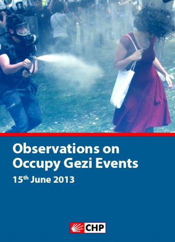 Observations on Occupy Gezi Events